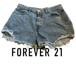 forever 21 jean shorts